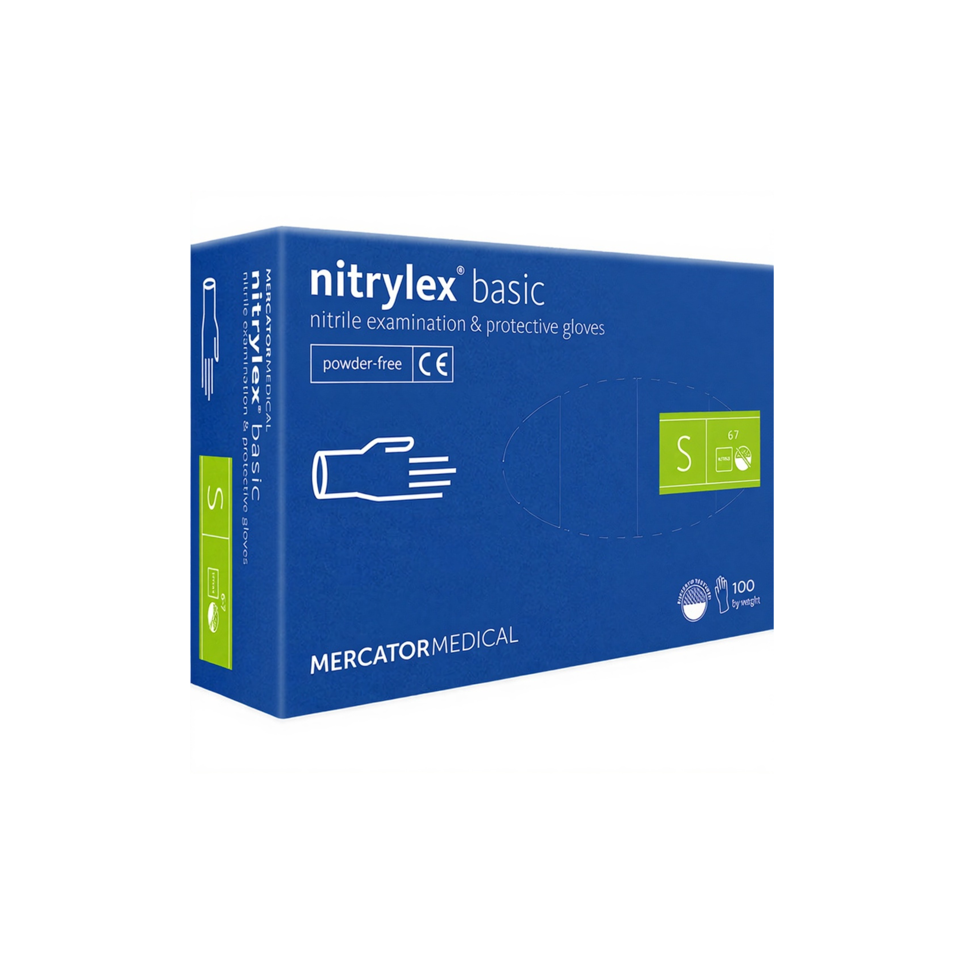 Manusi de nitril NITRYLEX BASIC